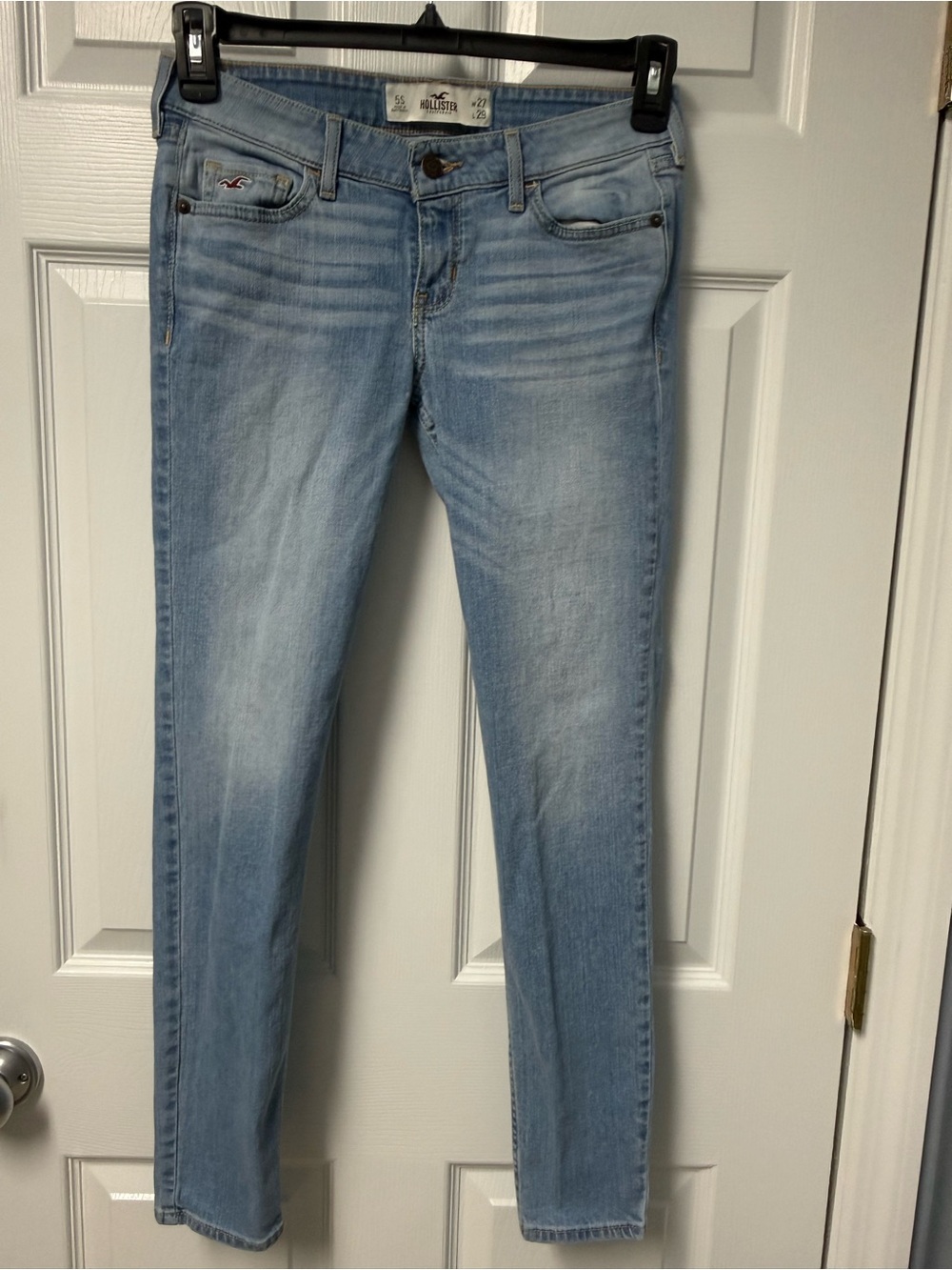 Hollister Women's Light Wash Skinny Jeggings